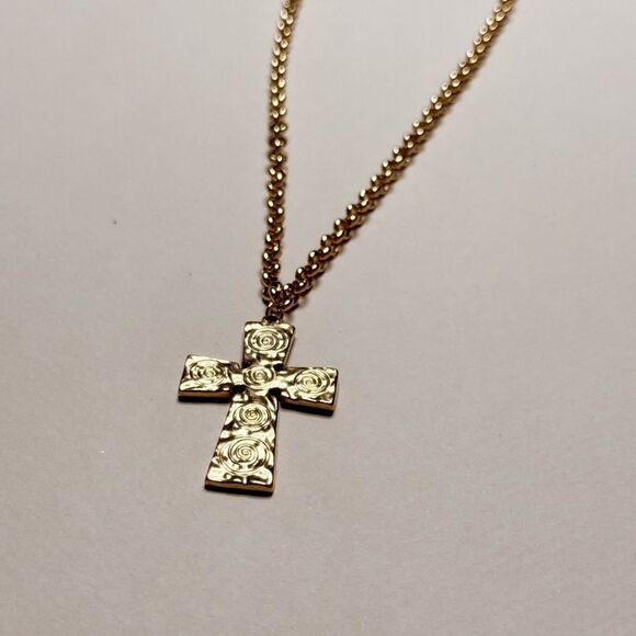 Cross Pendant Necklace S1011 - Picture 3 of 3